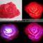 LED flashing rose for holiday decoration