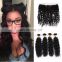 brazilian loose deep wave hair weave loose wave Ear to Ear lace frontal with bundles
