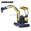 CE approved 1.5 ton 1.7 ton EPA mini excavator electric with imported engine