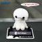 2018 Big Hero 6 Baymax Anime PVC Action Figure Cartoon Cute Robot Shaking Baymax Dolls Car Decor Kids Toys Birthday Gift