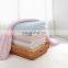 Plush Embossed Minky Dot Coral Fleece Swaddle Wrap Blanket for Baby