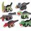 Pet squeaky dinosaur toy stuffed plush toy for pet dog teeth cleaning
