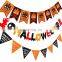 New design happy birthday pennants flag colorful indoor felt bunting flags banners