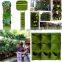 Hot sale flora felt living wall plant grow bag as vertical garden