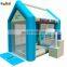 Wholesale pop up decontamination inflatable disinfection fog misting tunnel for ultrasonic humidifier entrance