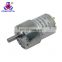 permanent magnet dc motor 12v 24v with metal gearbox