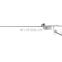 Laparoscopic light straight needle holder forceps reusable surgical needle holder