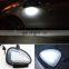 Carest 1 Pair Canbus Led Under Side Mirror Puddle Light Module For VW Golf MK6 6 MKVI C45 Cabriolet White Led Lamp