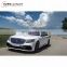 2018 new style S class body kit  w222 S65 body kit for S320 S350 S400 S500 to S63 S65 with headlights and tail lights