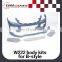 S CLASS W222 B-style Body Kits for MB S Class W222 S400 S500 S600L S65 to B Style 14~16y,PP Material