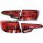 High quality LED streamer taillamp taillight rearlamp rearlight with dynamic for AUDI A4 B9 tail lamp tail light 2017-2020