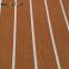 Hot sell NEKEKE light Brown and White Lines mat form China synthetic teak deck flooring