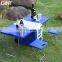 GiNT 28L Good Insulation Cooler Box Hard Coolers Portable Table 2 Chairs Ice Chest for Outdoor