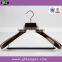 HA5421beech wooden hanger matched set hanger with bar