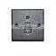 For home theater, home cinema 86*86 mm AV power USB Lan Audio wall plate