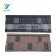 0.35 0.4 0.5mm Aluminum Zinc Alloy Steel Board Natural Sands Stone Chips Coated Roofing Sheet Shingle Design Coffee Brown Color