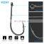 Amazon High Carbon Steel 100pcs/bag Barbed High Resistence Saltwater Two Barbs Fishing Hook