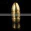 Brass Sinker 1.8g/3.5g/5g/7g/10g Weight For Fishing Hook Texas Rig Fishing Accessories Tools Fishing Brass Bullet Weight