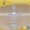 270ml clear glass bottle for liquid soap/ lotion with sprayer