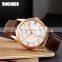 Wholesale Skmei 9261 Leather Watches Men Wrist Waterproof Quartz Chronograph Clock Wristwatches