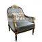 Antique Style Royal European Fabric Living Room Sofa Set Furniture