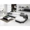 Cbmmart Design Sectional Sofa Bed  Modern LED Living Room Furniture Genuine Leather Sofas Sets
