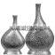 black fancy home decor flower vases