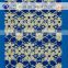 Lace fabric 3d Embroidery corded lace multi-color african cord lace fabrics LZ-0318