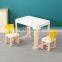 plastic baby learning drawing toy table kindergarten table and chair set height adjustable small children study tables