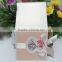 2016 Popular Arabic Luxurious flower embossed wedding invitation card