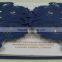 2016 Lastest Design Stylish Navy Blue Laser Cut Wedding Invitation Card