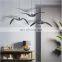 Indoor Deco Ceiling Chandelier LED Resin Pendant Lamp Seagull Bird Flight Hanging Lighting