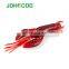 JOHNCOO Crawfish Emulated Shrimp Soft Bait Fishing Lure Life-like 65MM 5.4G Soft Shrimp Lure