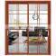collapsible door Customized glass sliding doors for balcony with high-quality plastic frame