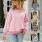 SW12 Women's Soft-Touch Modern Cable Crewneck Sweater (Available in Plus Size)