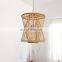 100% Eco-friendly Rattan Lampshade rattan pendant light Cheap wholesale ceiling light decor high quality