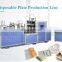disposable ps foam takeaway pizza fast food box forming production line lunch box making machine