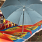 Beach umbrella Outdoor beach sun umbrella sunshade beach umbrella production