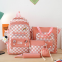 Hot Selling New Style School Bags High Quality 5 Piece Cute Women Girl Laptop Hand Bag Cross Body Bag
