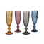 Fashionable And Durable Wholesale European Retro Colored Lead Free Champagne Glass Goblet