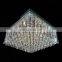 Wholesale modern chandeliers K9 crystal flush mount ceiling light hotel lobby LED ceiling lamp luxury