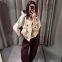 Jacket jacket Spring and Autumn new women's clothing hooded casual versatile short Parker top