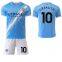 2025-2026 season Manchester City jersey home kit 9# Haaland 17# De Bruyne cross-border short-sleeved football suit set