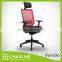 Newest design seat slide and adjustable armrest and 3D headrest office mesh chair