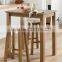 DT-4096 Space Saving Solid Wood Dining Table Set