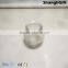 75ml Mini Embossed Glass Candle Jar Clear Candle Holders