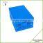 Fodable plastic outdoor storage boxes