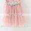 Stunning Off pale violet red lace chiffon girls dress elegant rhinestone sash girls lacy dress for wedding