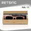 Handsome wooden sunglasses display 2015 hot sale with bamboo cases