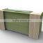 Wooden furniture designs office reception table models front desk counter (SZ-RT008)